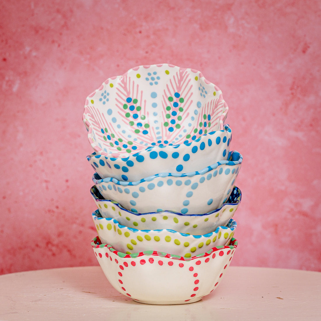 Potterswork Nibble Bowls - Pale Green