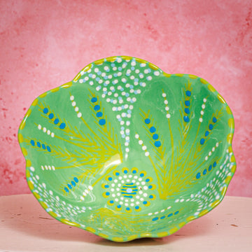 Potterswork Pudding Bowl - Green