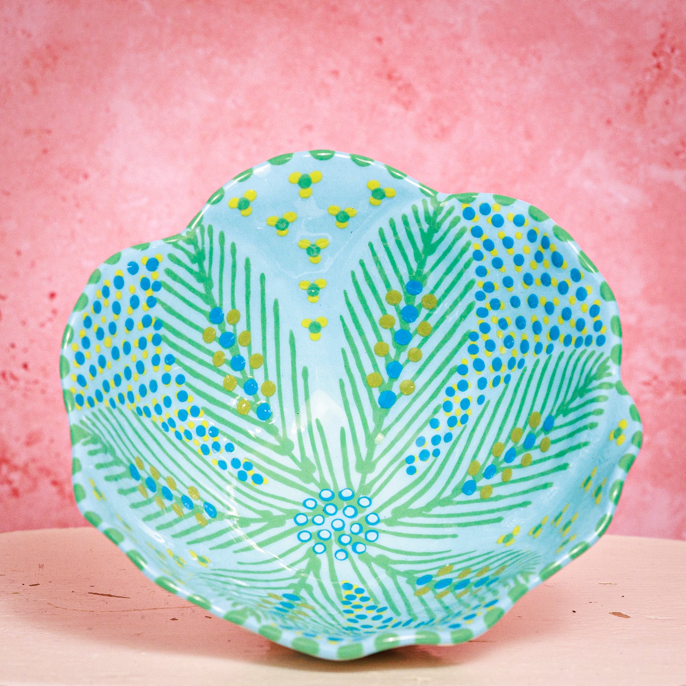 Potterswork Pudding Bowl - Pale Blue