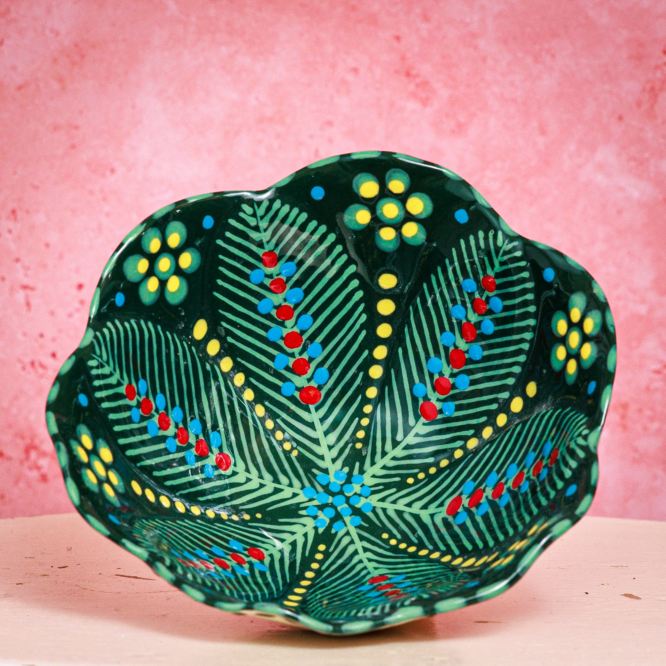 Potterswork Pudding Bowl - Deep Green