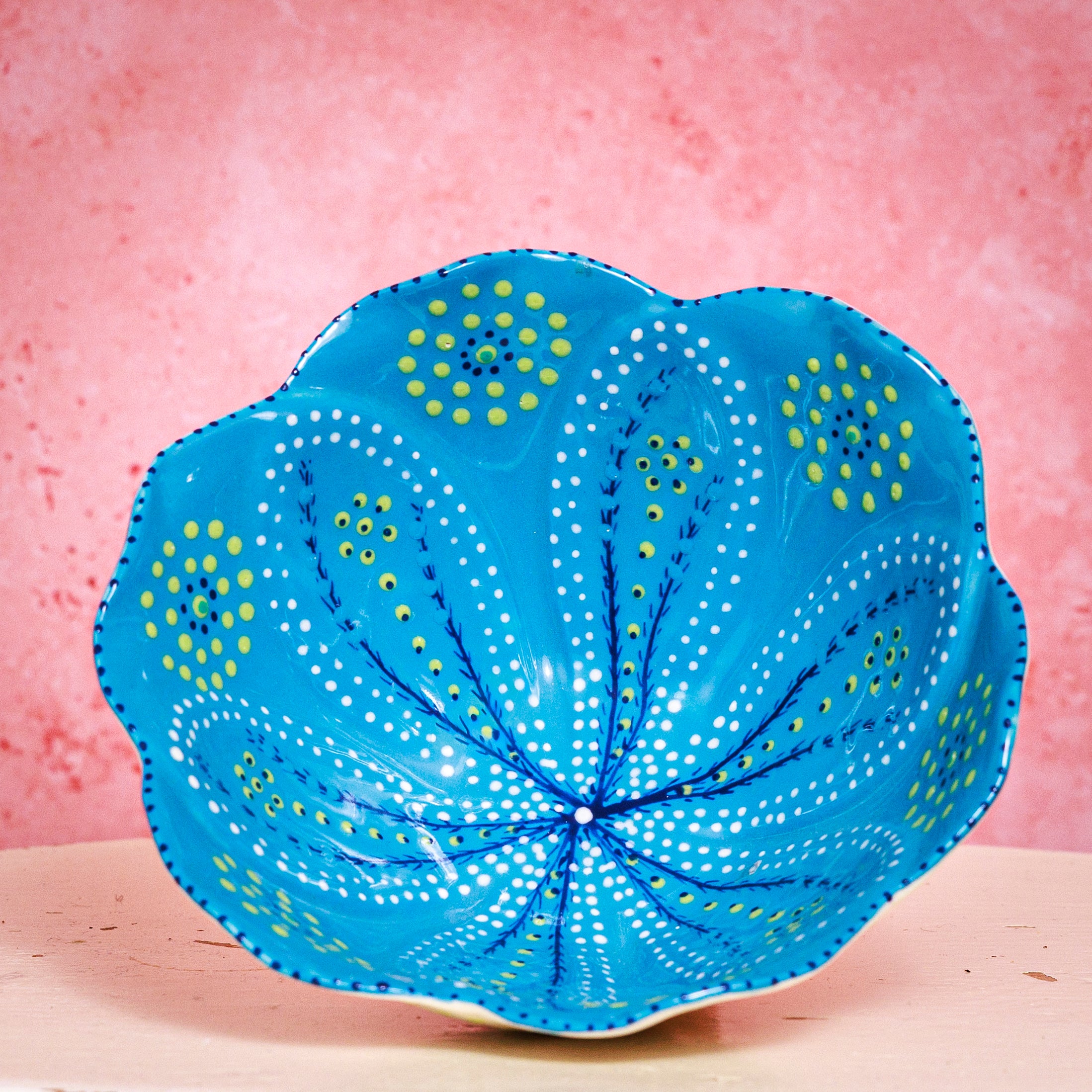 Potterswork Pudding Bowl - Blue