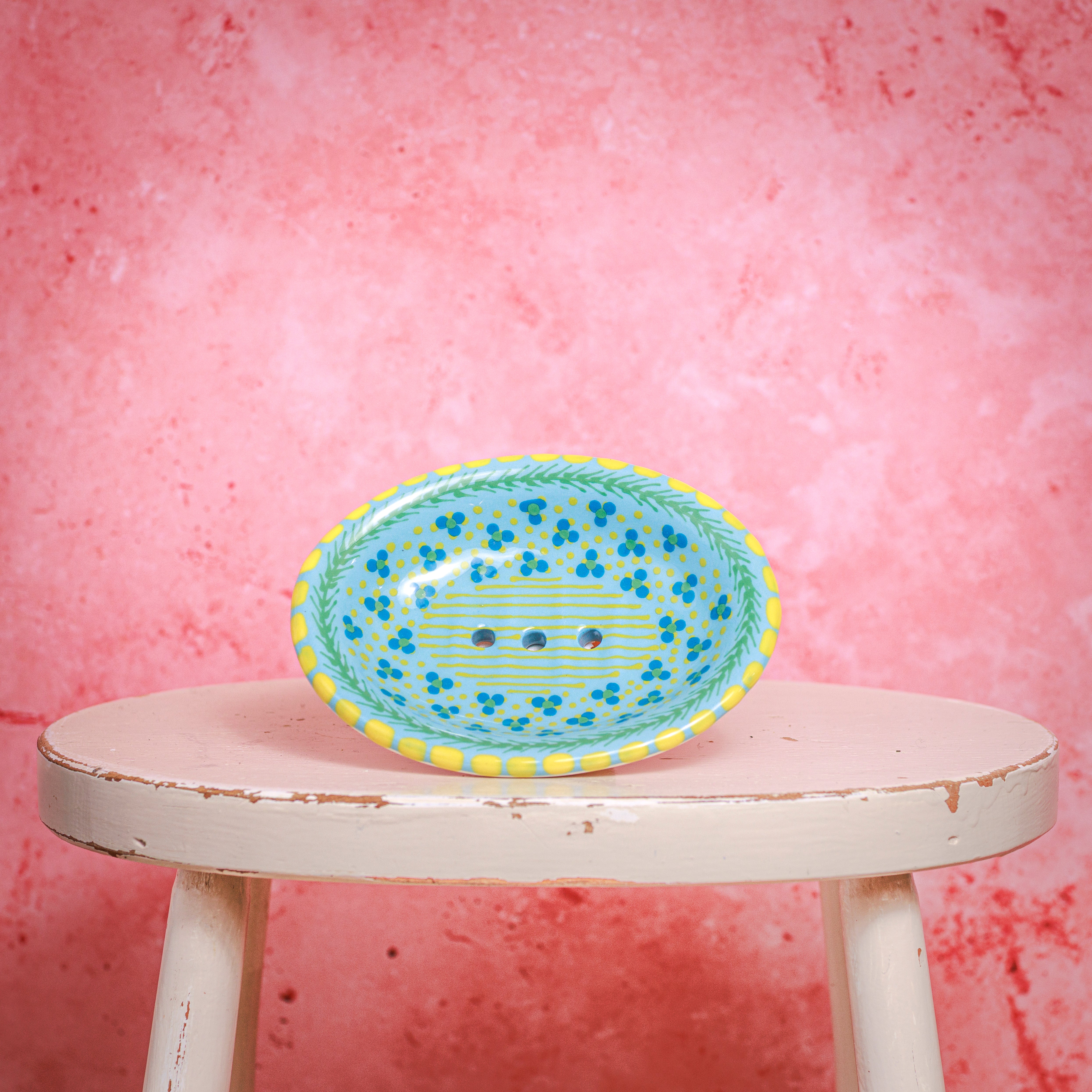 Potterswork Soap Dish - Pale Blue