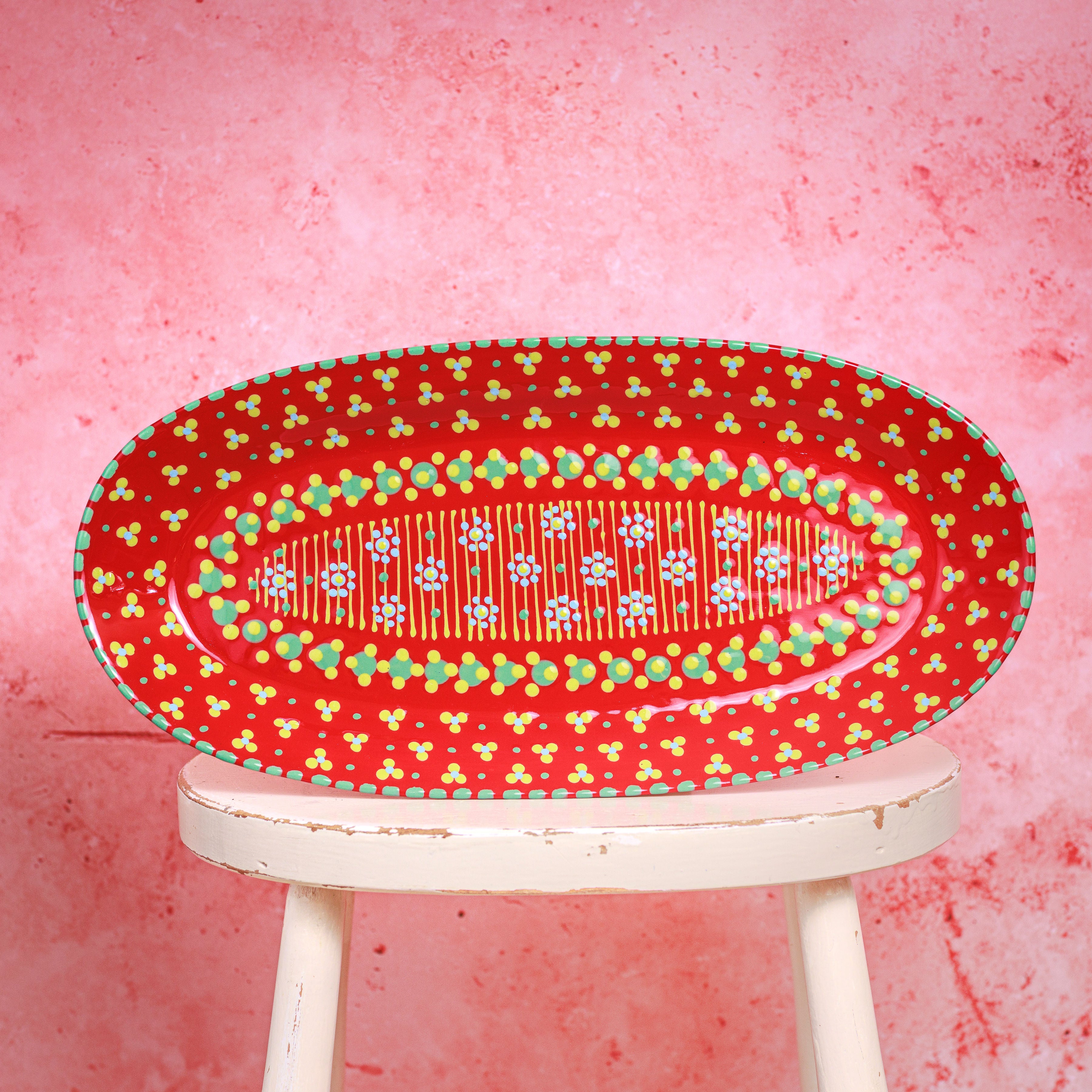 Potterswork Alice Plate - Red