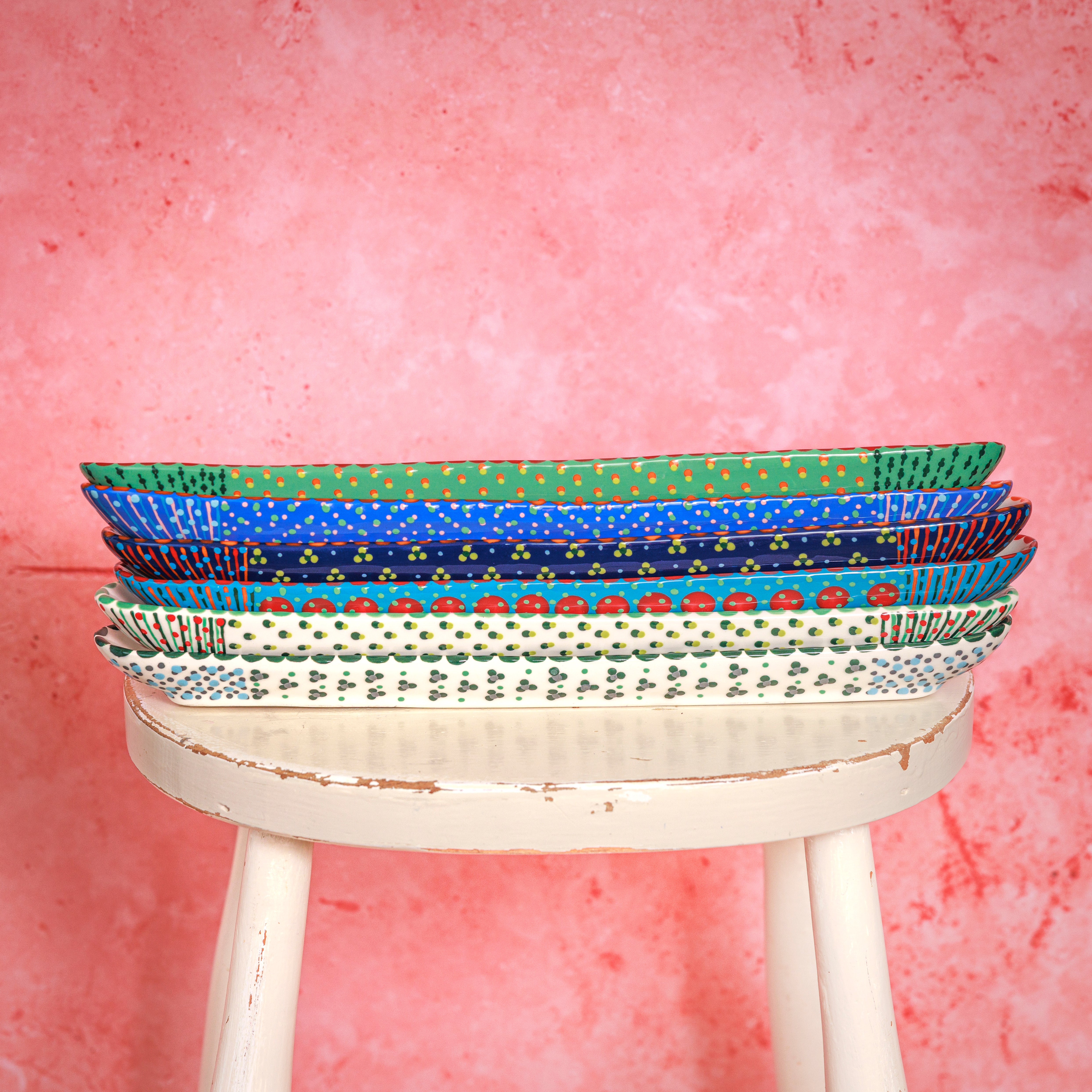 Potterswork Olive Boat - Dark Blue