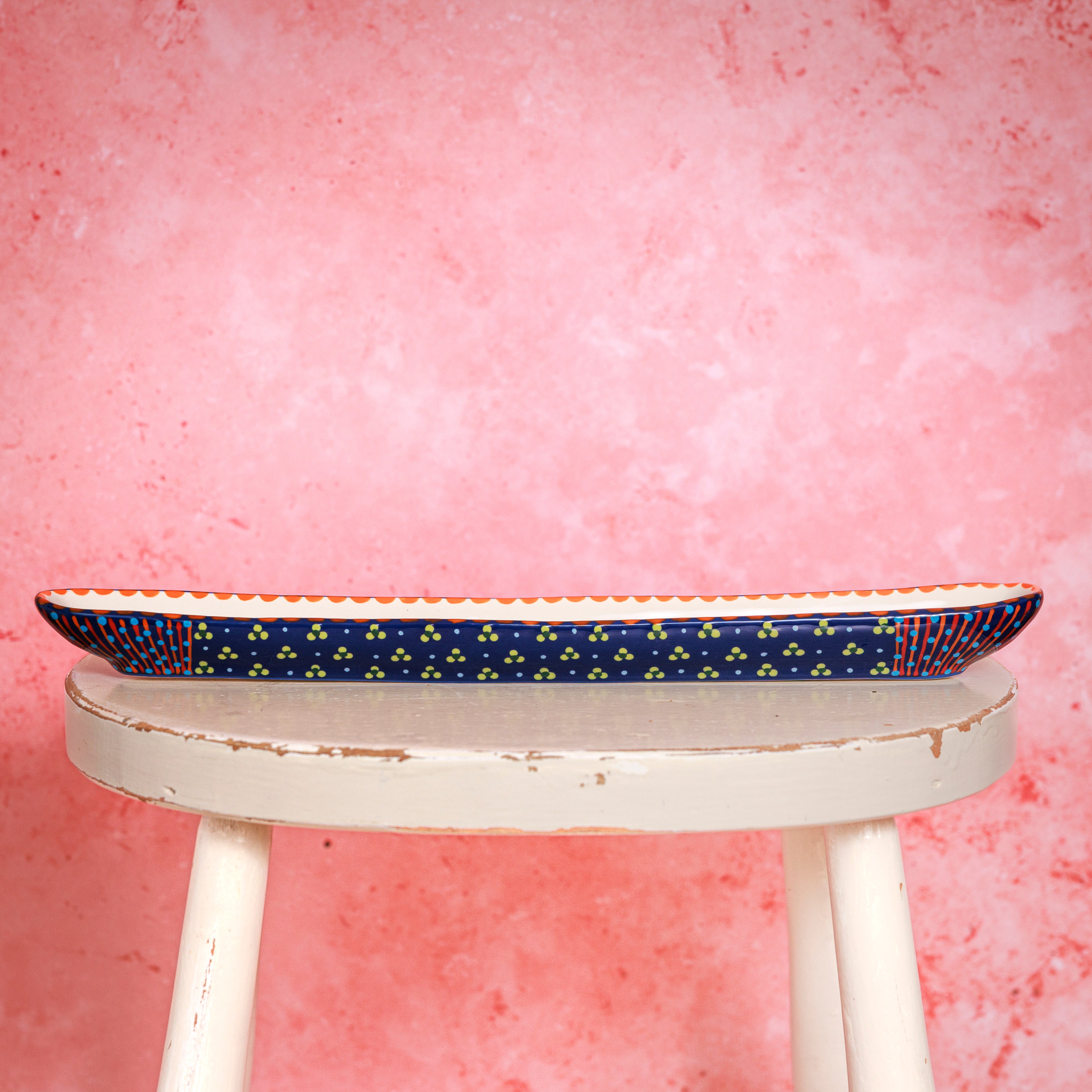 Potterswork Olive Boat - Dark Blue