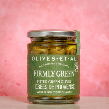 Olives et Al -  Firmly Green Pitted Amfissa Olives with Herbs de Provence