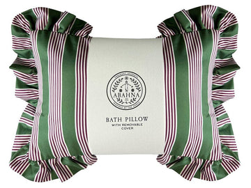 Bath Pillow pink and green