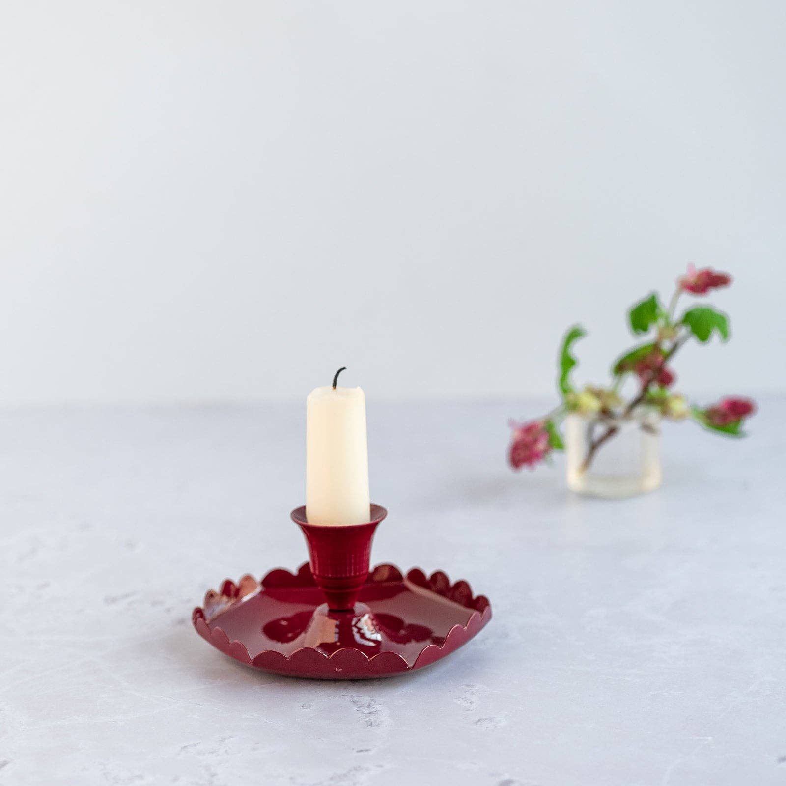 Constance and Denny's Berry candle stick holder
