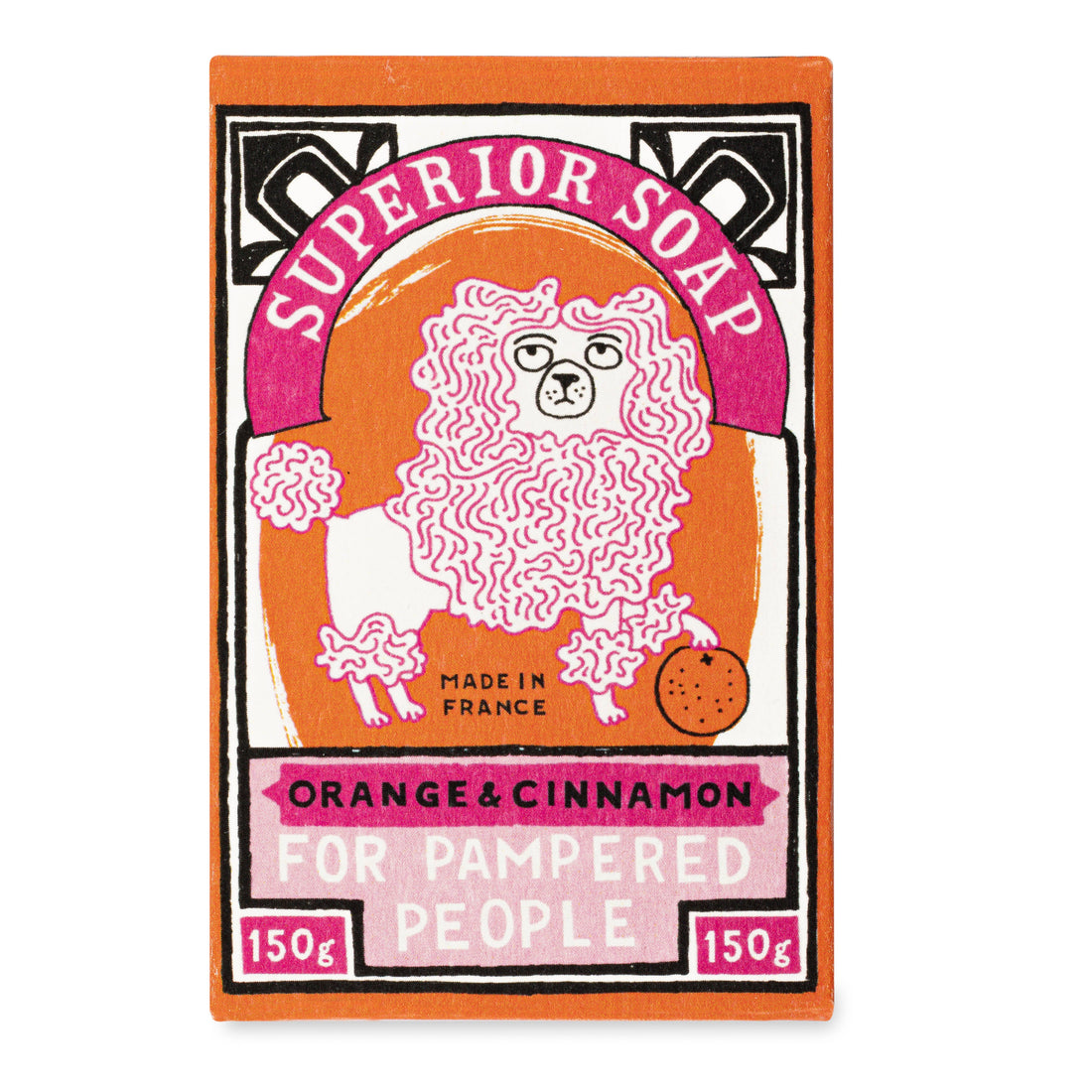 Orange & Cinnamon Poodle Soap Bath & Body | Soap