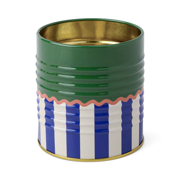Designworks Small Striped Storage Tin