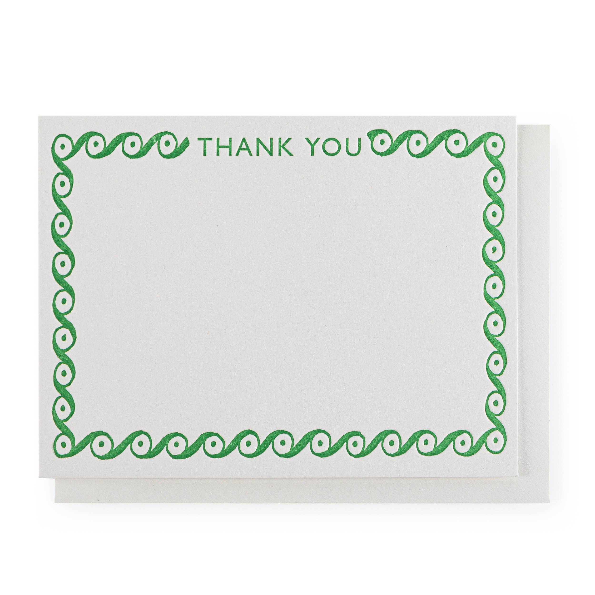 Thank You Green | Notecard Sets