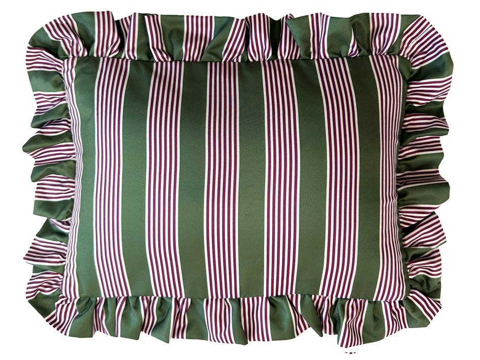 Bath Pillow pink and green