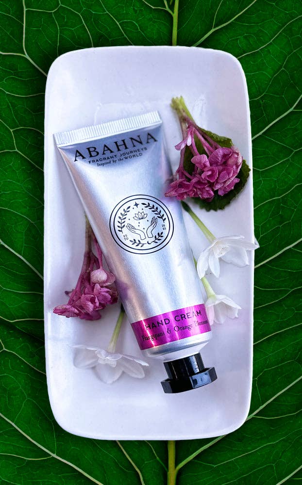 Abahna - Hand cream - Frangipani & Orange Blossom